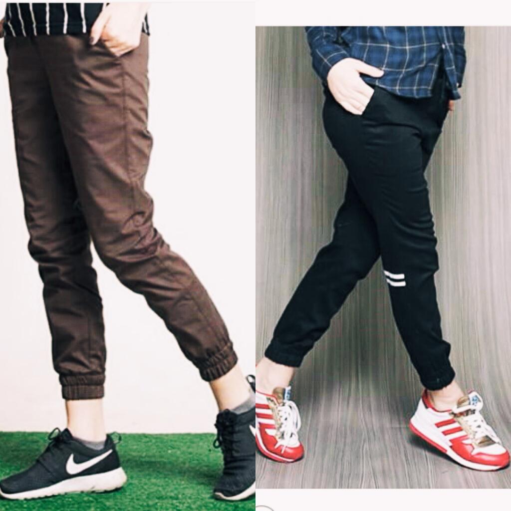 mayafirda's tweet photo. Joggerpants Erigo! Sisa size M cream &amp; L coklat. Minat atau tanya2? Line: mayafirdausi Bbm: 549C2222 http://t.co/efFC9VloqF