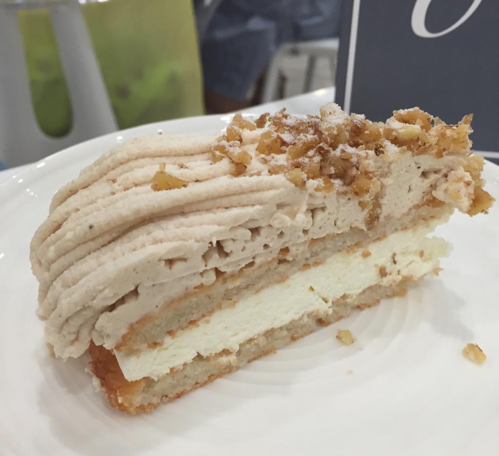 Lady M New York In Hongkong Gateau Aux Marrons Apple Galette And Strawberry Shortcake Foodie Dessert Cake Fion Li Scoopnest