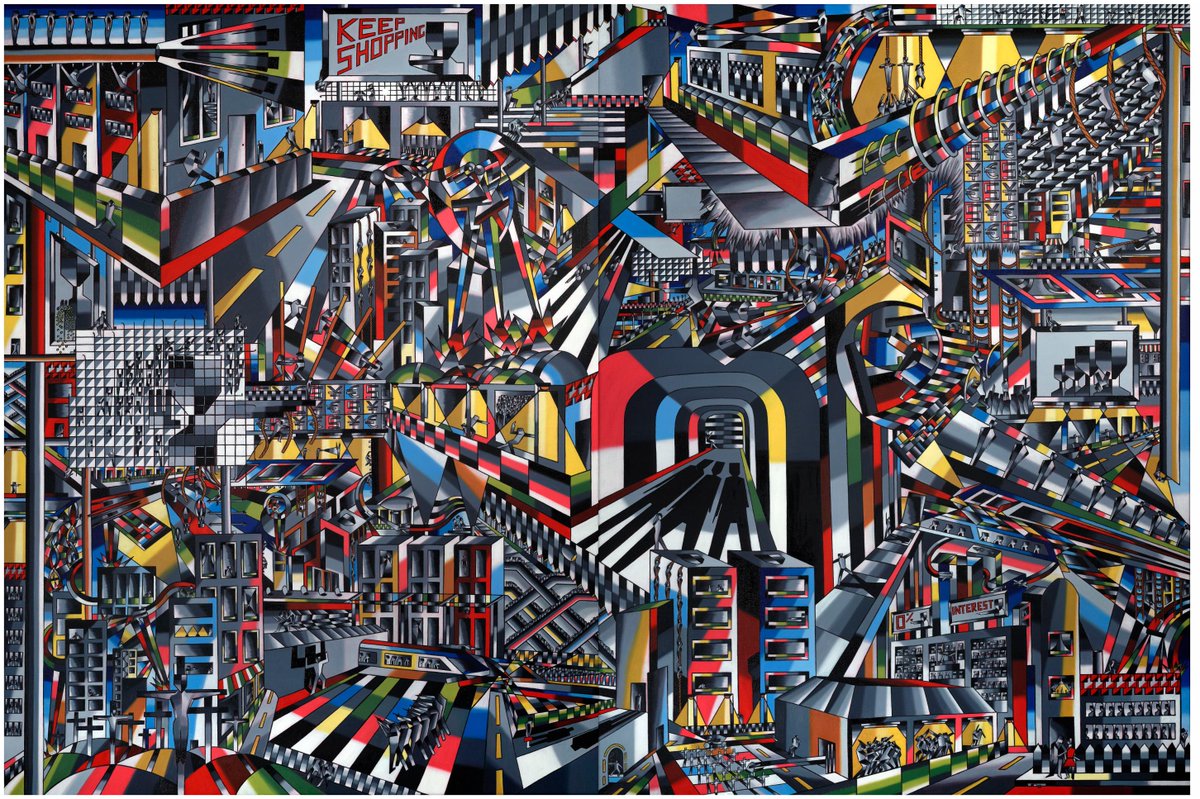 Last day to check out conspicuous consumption' in the flesh! <a href="/seeartfairtw/">SEE Artists</a> @DEBUTContemp