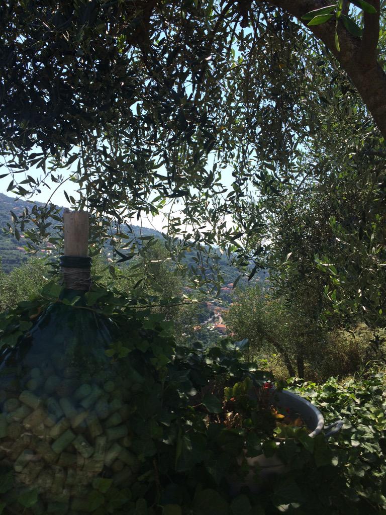 Passeggiata nell'entroterra, verde e azzurro #Liguria <a href="/visit_riviera/">VisitRiviera.it</a>