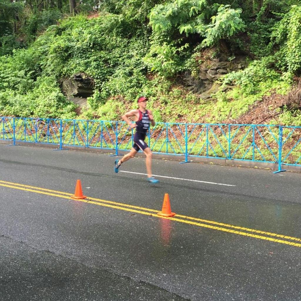 broomallharps's tweet photo. @SpenserPopeson finishing strong. #Phillytri http://t.co/DN09tG5TRm