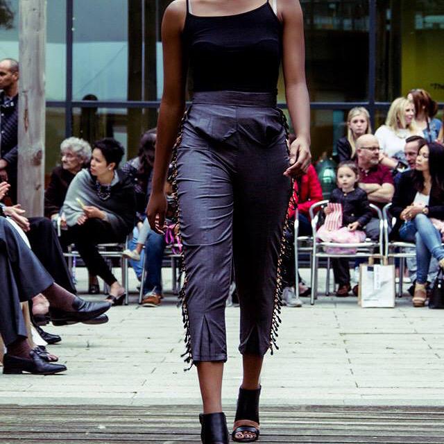 rossbester's tweet image. Brilliant shot by Robyn clark,Thankyou for capturing my women's trousers :)  #fashion #design #fashiondesign #catwalk