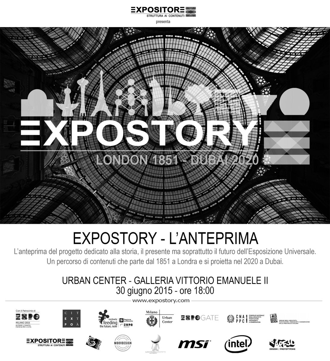 EXPOSTORY's tweet photo. vi aspettiamo MARTEDI'...#giacomobiraghi #ExpoMilano2015 #expottimisti @4expo #expostory http://t.co/bIHYxMFhLA