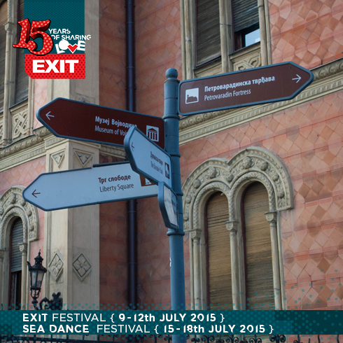 ExitFestival's tweet photo. In case you can't find the Fortress ;) #RoadToEXIT #15Years http://t.co/QD2IIw2c9i