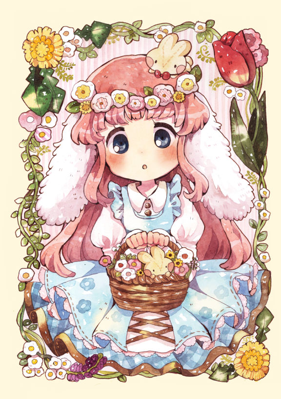 もかろーる かわいい洋服の描き方7 30頃発売 En Twitter Limity Plus ありがとうございます お花の額は個人的に気に入ってるので褒めていただけて嬉しいです 水色の服も描くことがあまりないので新鮮でした