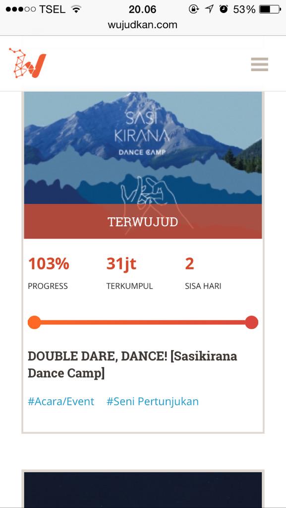 Pemandangan indah sore ini di <a href="/WujudkanID/">Wujudkan</a> ! #sdc2015 #wujudkansdc