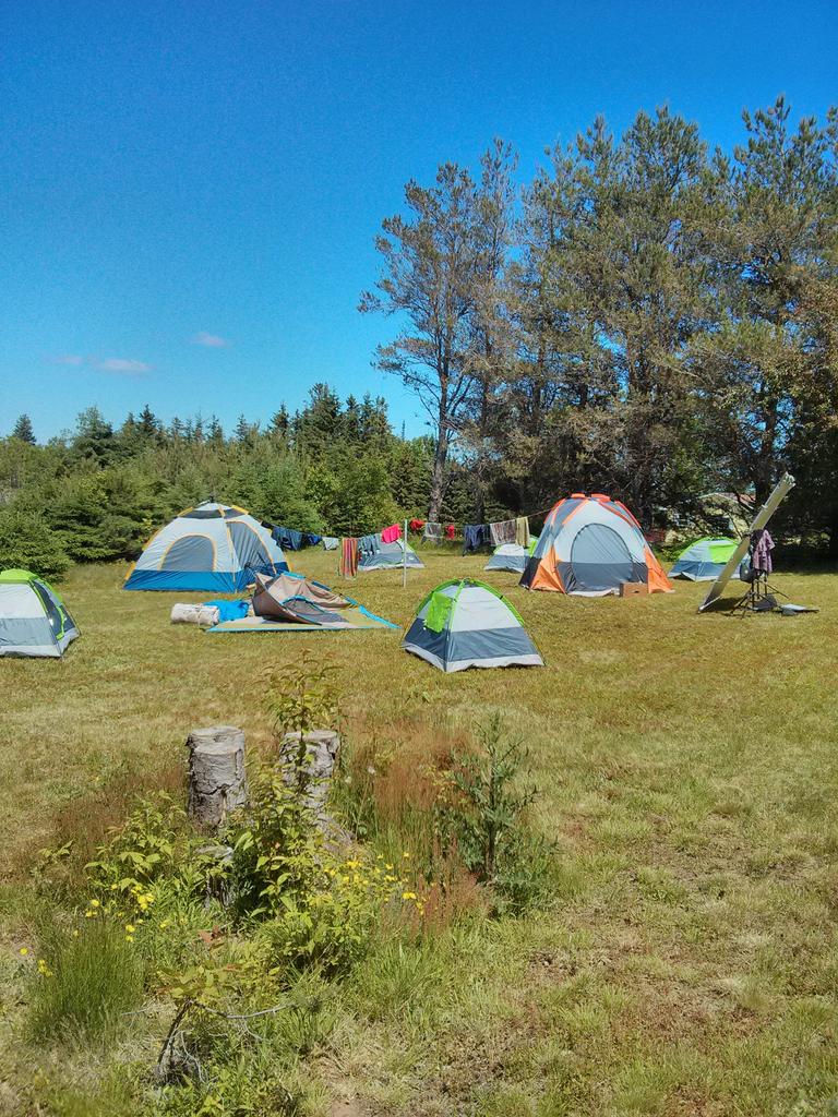 Tent city..set of Just Passing Through.