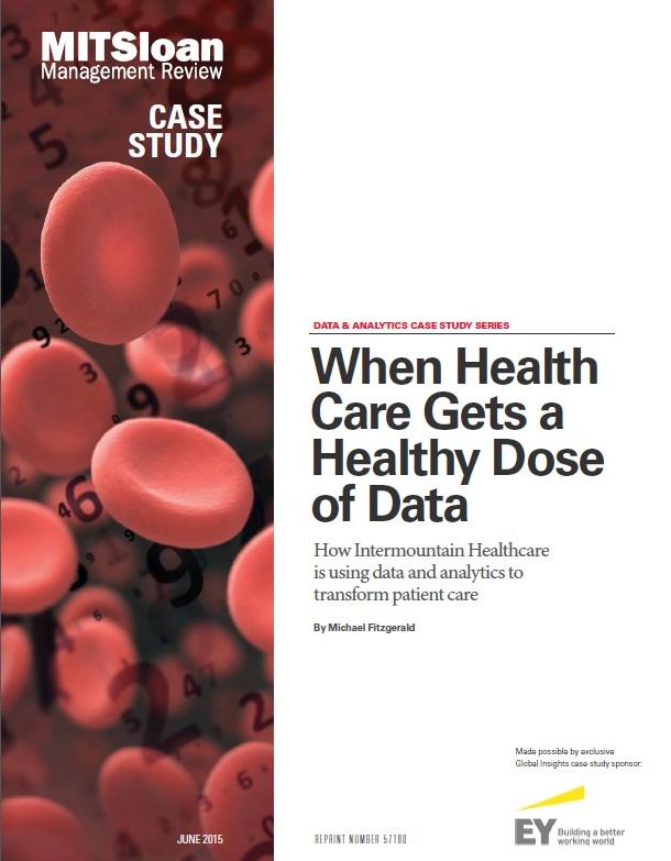 “The single most important thing is the integrity of the data” mitsmr.com/1LsDPuC <a href="/Intermountain/">Intermountain Health</a> <a href="/EYnews/">EY</a>