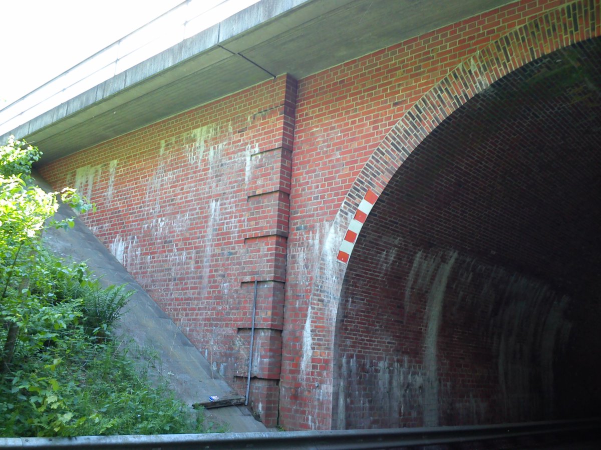 Saltytrees's tweet photo. Wer die Augen aufmacht, kann (leider) das ganze Jahr über #Streusalz finden - diese Autobahnbrücke ist Salz-gesättigt http://t.co/2inIqQi56o
