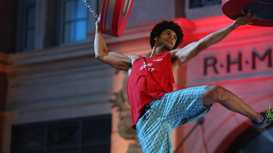 Warped Wall and Salmon Ladder American Ninja Warrior