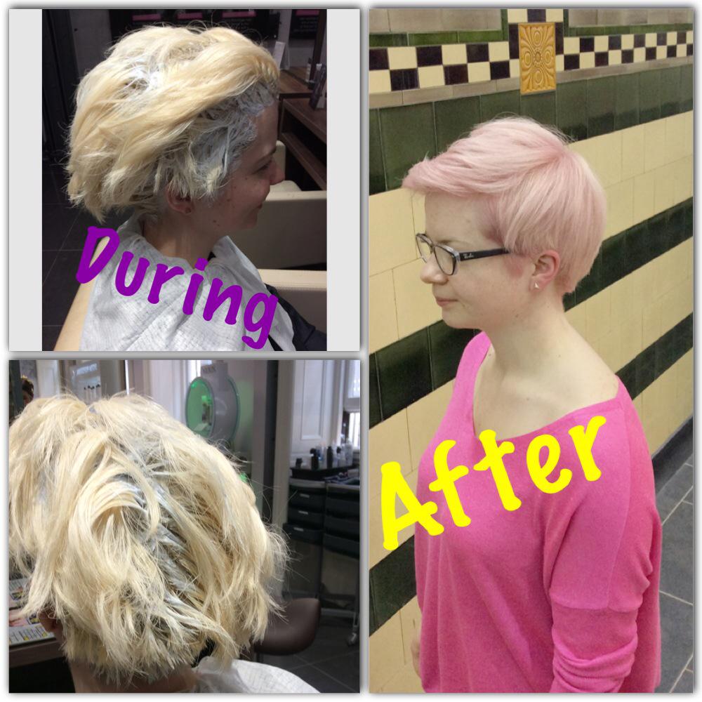 hairbypaolo's tweet photo. pink to make the boys wink! #instamatic #wellacolour #colourfading @MBHairGlasgow @NioxinProducts #hairstyles http://t.co/CrTTcnmMN7