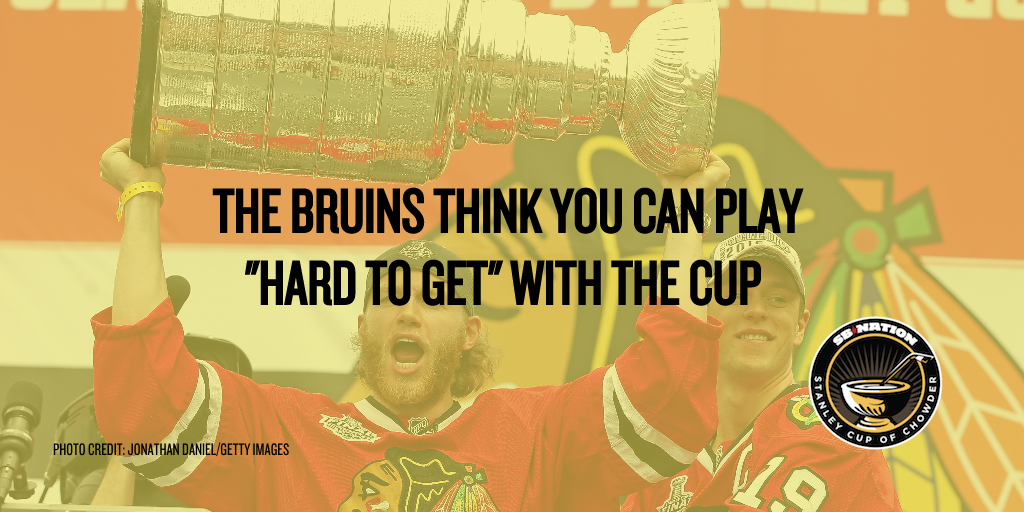 cupofchowdah's tweet photo. Don "Sinden" Sweeney refuses to negotiate w/ Dougie Hamilton, Bruins doomed to mediocrity http://t.co/at7GpLO5D5 http://t.co/GIh3OmGuht