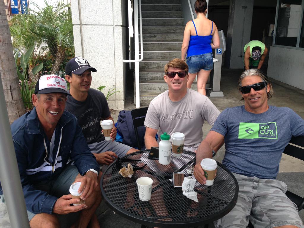 Best part of paddling...post-paddle coffee!! #barkpaddleboards #paddling #pronepaddling #birdwellbeachbritches