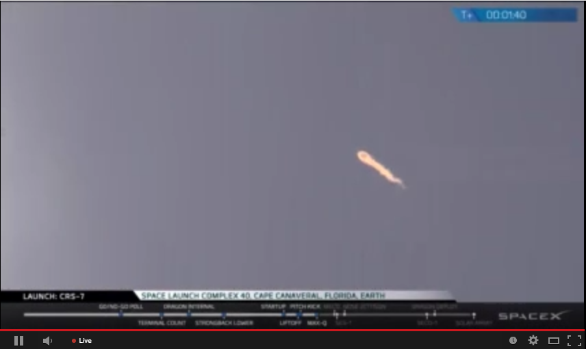 Sapragus's tweet photo. HO NO :(   #SpaceX #Ofcourseistillloveyou #CRS7 http://t.co/O5P9RVLx3c