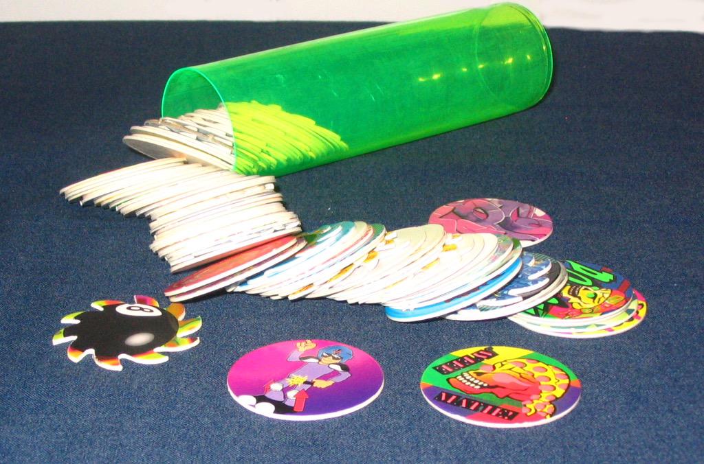 pittsburghers's tweet image. Game night. Pogs anyone? #1995Flashback