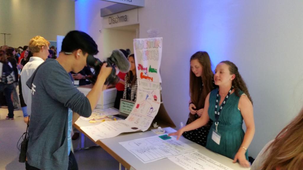 steven_ast's tweet photo. Students sharing their innovations at #efsummit #BridgetotheWorld http://t.co/JBVRjbdMs1