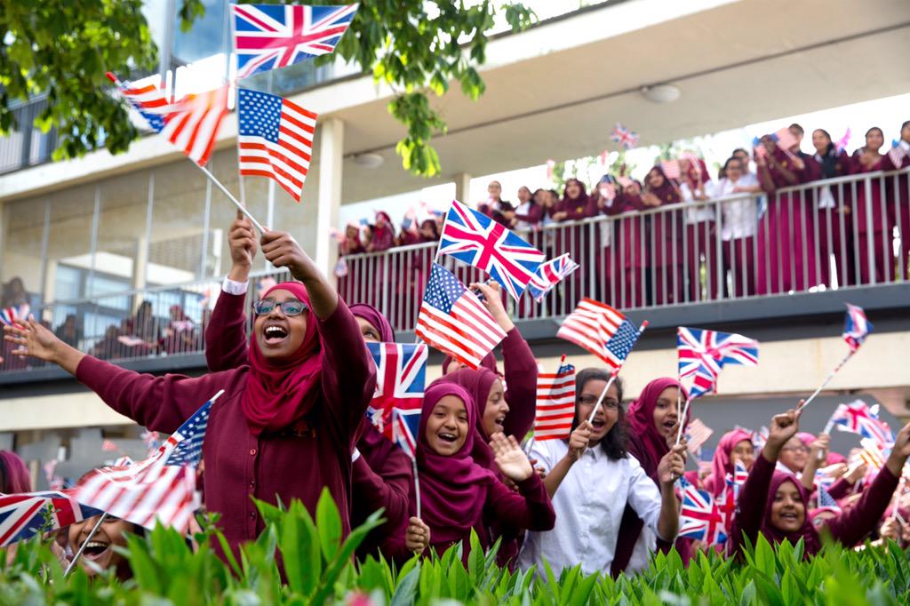 FLOTUS44's tweet photo. Investing in girls’ education is one of the greatest investments we can make: http://t.co/TwoMhHCAFJ #LetGirlsLearn http://t.co/pNkxK2dXej