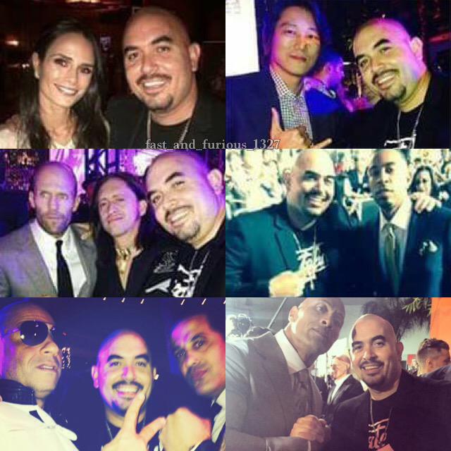 furious1327's tweet photo. @NoelGugliemi with the fast family @sungkang @JordanaBrewster @realjstatham @Ludacris vin and val @TheRock http://t.co/zhRekXKKmU