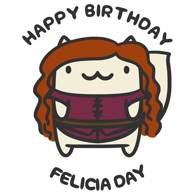 Happy Birthday, Felicia Day!  