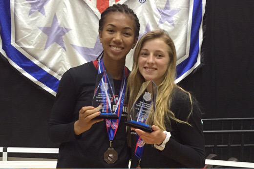 AlamoVolleyball's tweet photo. Congrats to Jada Gardner and Skylar Clark (16NP) for earning All American Honors at the 2015 AAU Nationals. http://t.co/77BRFueRtP