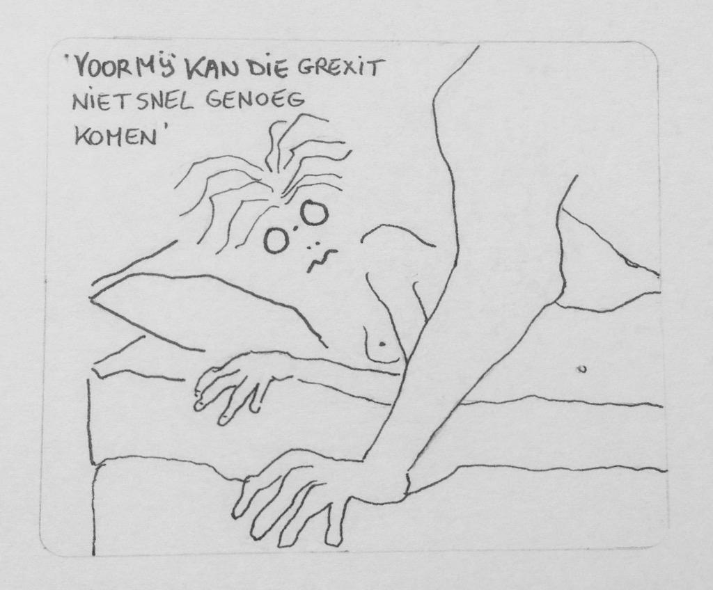 TruusBoft's tweet photo. NIEUWE STRIP: OP Z'N GRIEKS 
http://t.co/kg5fmto0qw http://t.co/mpBCOGEEuh