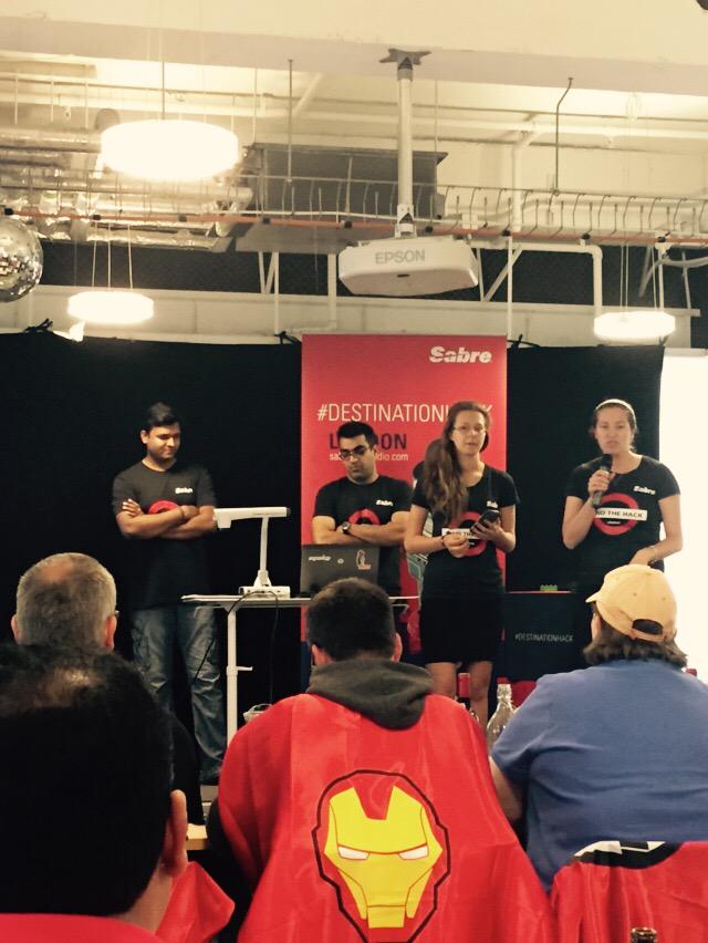 matthewsjchris's tweet image. What Hackathons are all about, Trip Eeze.....a great team who met at #DestinationHack #MindTheHack #Sabre_Corp