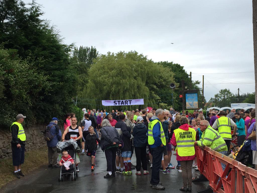 Another fantastic event... amazing support! The hill seems to get tougher! Pls post your #oldburyfunrunpics here... 😊