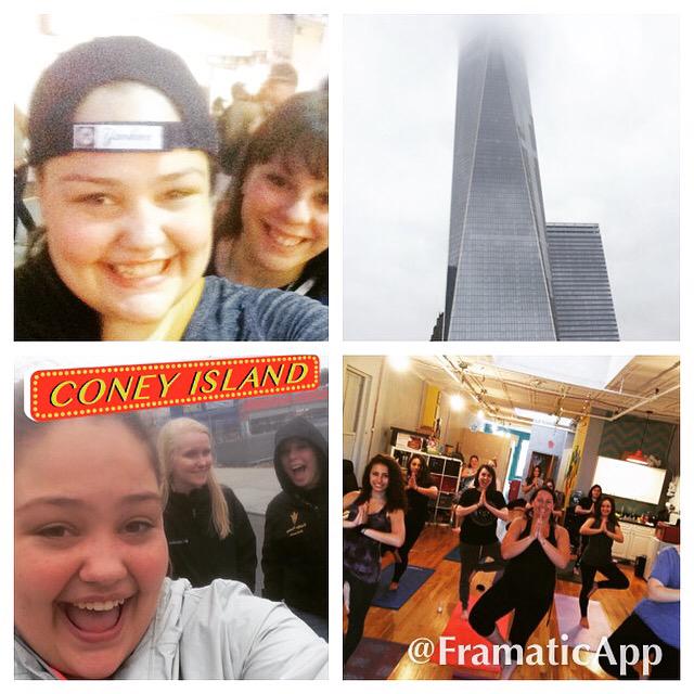 Merry_berry1995's tweet photo. We went to a Yankees game, the 9/11 memorial, Coney Island, and yoga #Yankees #coneyisland #9/11 @K8lynKeating http://t.co/ti8Mv8vJZ7