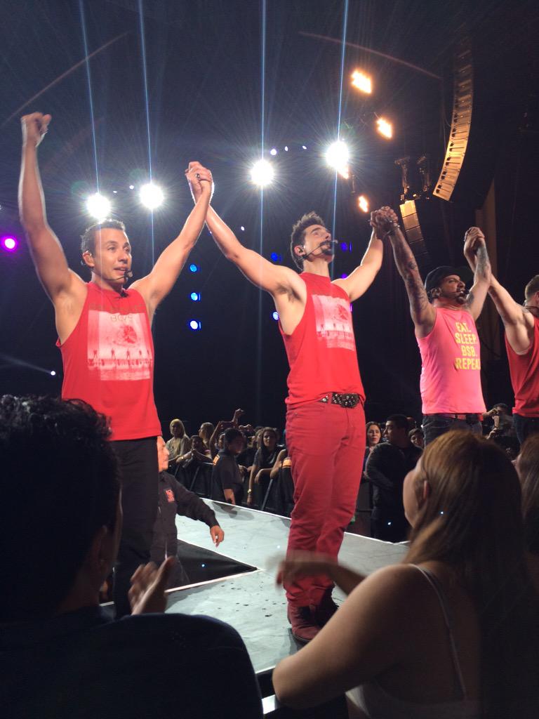 LizIreta's tweet image. At last night show @howied #bsb #after15years