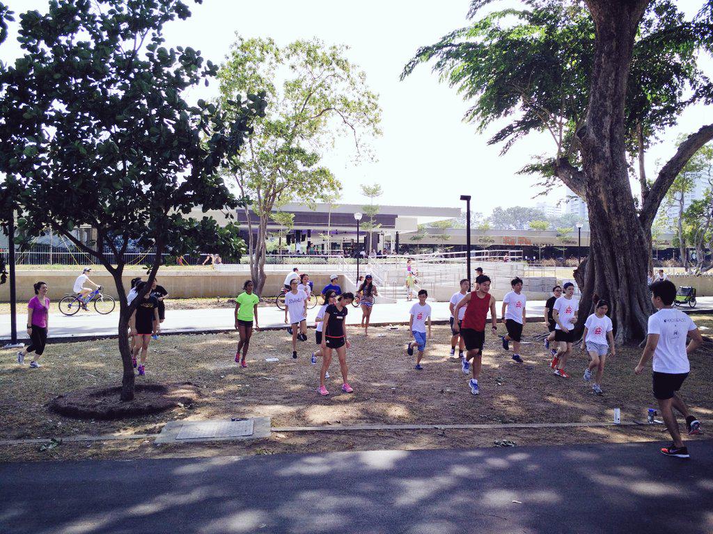 ShiokSG's tweet photo. Weekend's almost over and so are our fitness boot camps, but thats not the end of #FITforaPurpose...stay tuned! =) http://t.co/hkhiLkeg7q