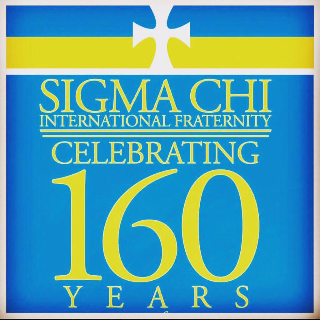 In 1855, 7 men started a fraternity over 325,000 strong today. Happy Founder's Day to all of our <a href="/SigmaChi/">Sigma Chi Fraternity</a> brothers
