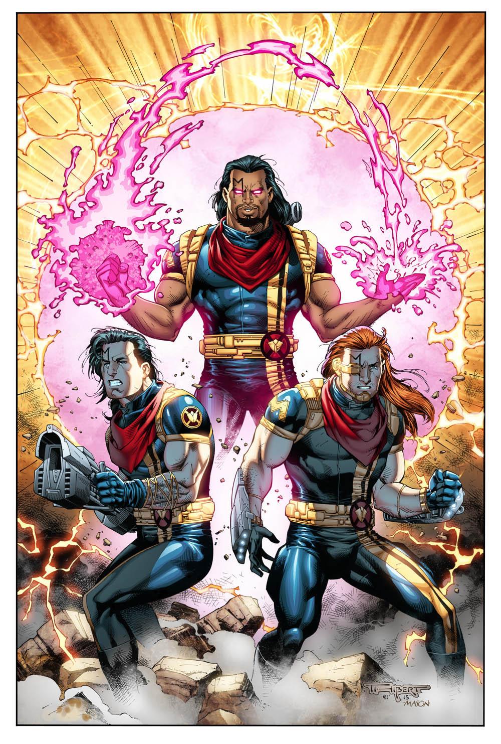 Art Thibert X Men Cover Re Imagining Everyone Who Ordered A Print Can See What It S Going To Look Like Xmen Bishop Marvel Http T Co O4p3jjf0er Twitter