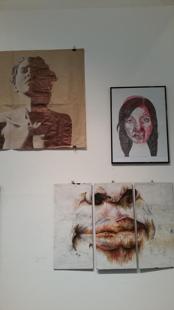 PatesArt's tweet photo. Great work seen at Cotham's 6th form exhibition today. @centrespace1 #Bristol http://t.co/i9hOJQzgir