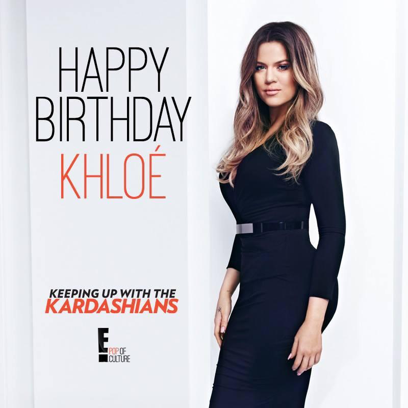 Happy late birthday to Khloe Kardashian who turned 31 yesterday I hope you had a lovely b day i love u        
