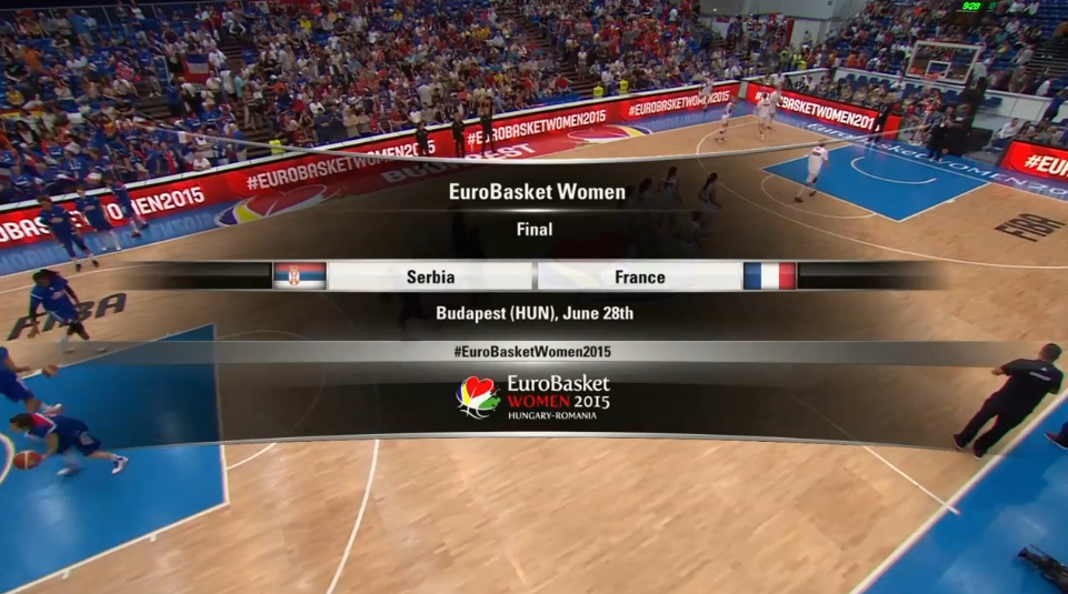 FIBA's tweet photo. WATCH #SRBFRA (#EuroBasketWomen2015 FINAL) LIVE on http://t.co/1UYlMTsASo
LiveStats: http://t.co/iMaJgY6y4d http://t.co/6Kz1lJP5XT
