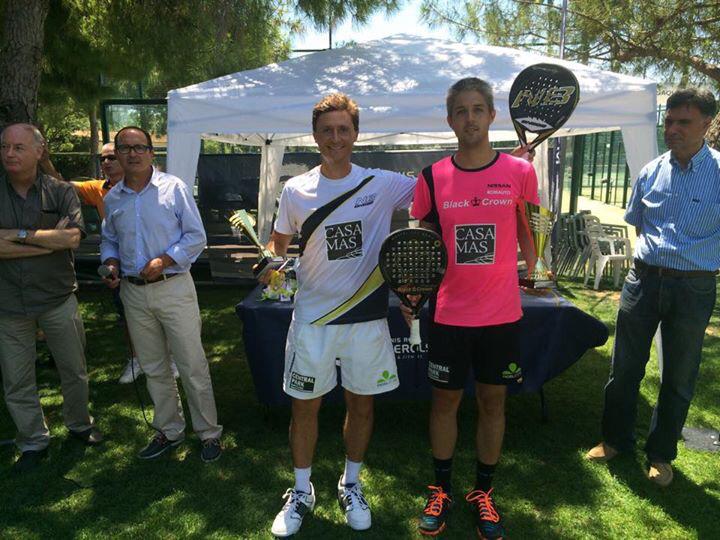adrianbiglieri's tweet photo. Triunfo final #GranSlamFCP #CTReusMonterols c/  @EnricSanmarti vs @rickynocanto @janigisbert por 6/1 6/4 @enebepadel http://t.co/MCVGlljlLt