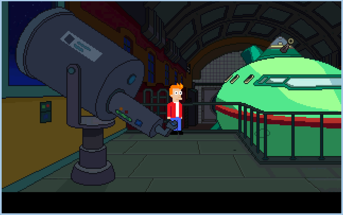 Arj0n's tweet photo. Futurama - The Maditorium (Conference room) #futurama #videogame #retro #pixelart #conferenceroom #maditorium #fry http://t.co/qpCk6m0VXe