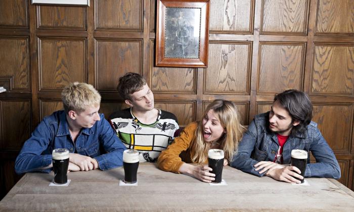 wolfalicemusic's tweet photo. Thanks everyone for buying our record, #2 IN THE CHARTS we are so happy!!! We love you all. Big up Florence xxxx http://t.co/sBWCT1ZwxP