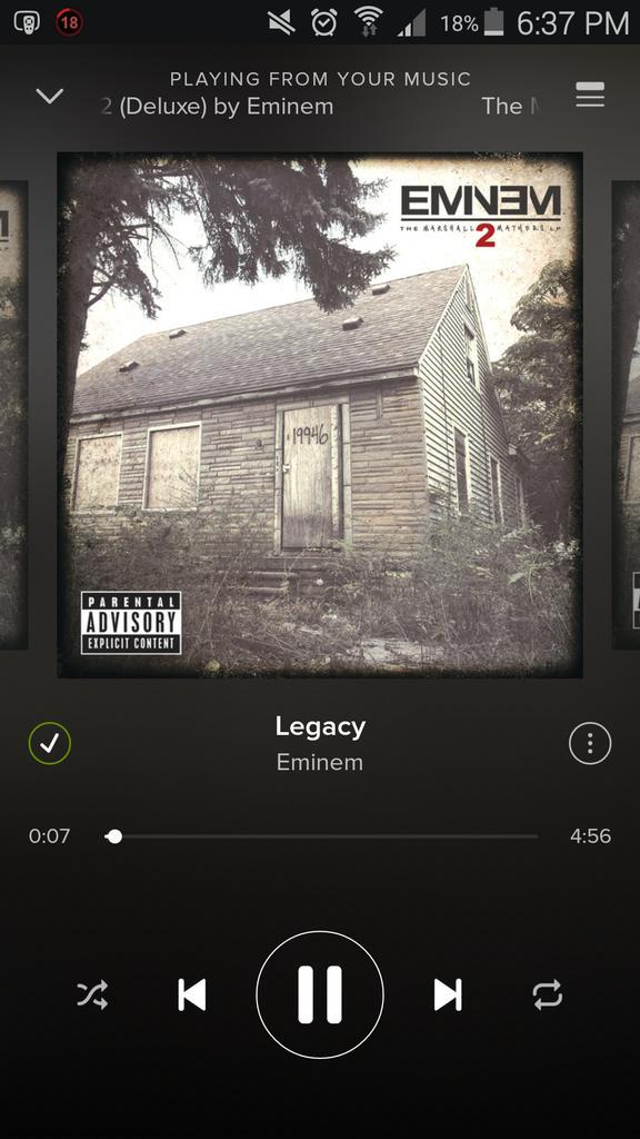 Sean_Armitage6's tweet photo. Lyrics are insane #eminemstheman! http://t.co/tlmJdFEzKh