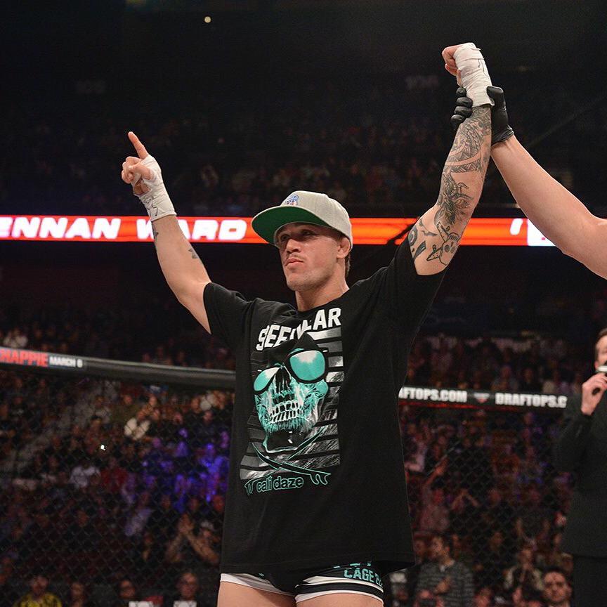 BellatorMMA's tweet photo. Happy Birthday to "Irish" Brennan Ward!! @SwaggleBerryFin returns at #Bellator140, July 17th on @spike! http://t.co/xPCOumrdv3