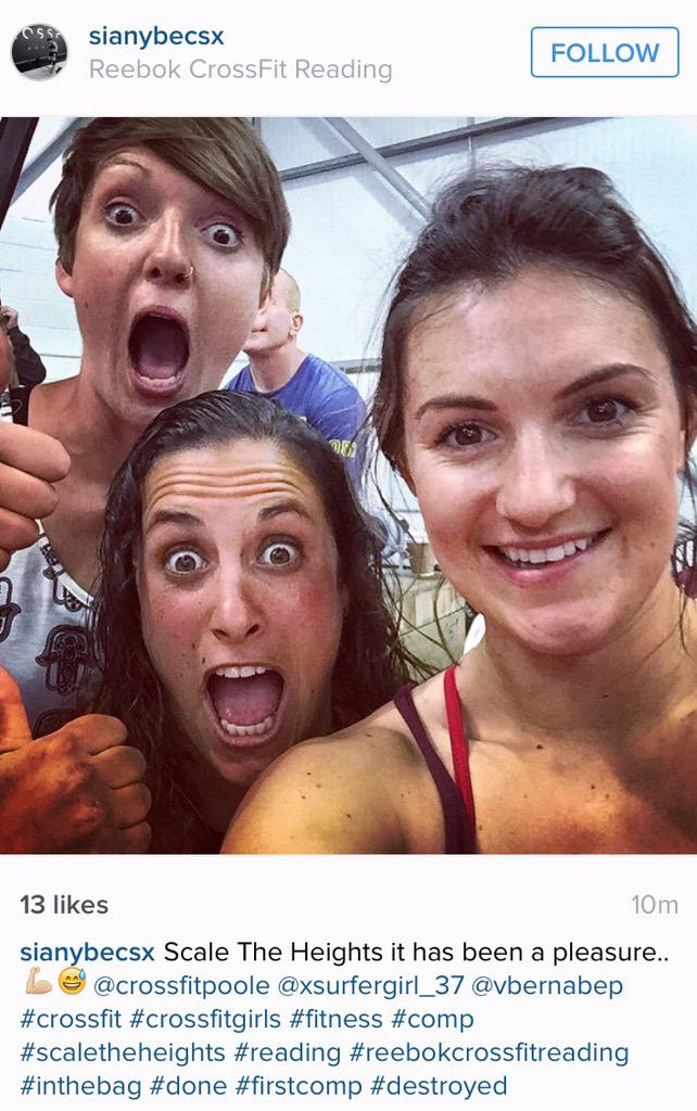 CrossFitPoole's tweet photo. Our girls looking amazing!! #crossfit #ScaletheHeights #athlete http://t.co/NYHQI8a1rR