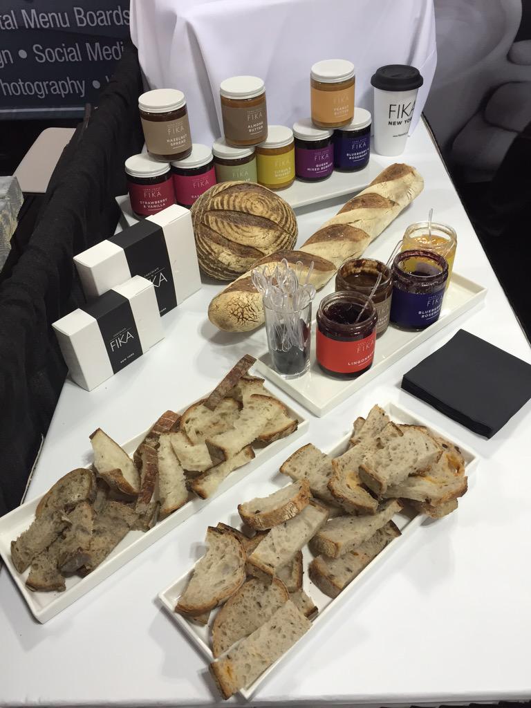 Stop by the #FIKAnyc booth 5371 at #SFFS15 show and taste our #chocolate and #bakedgoods products