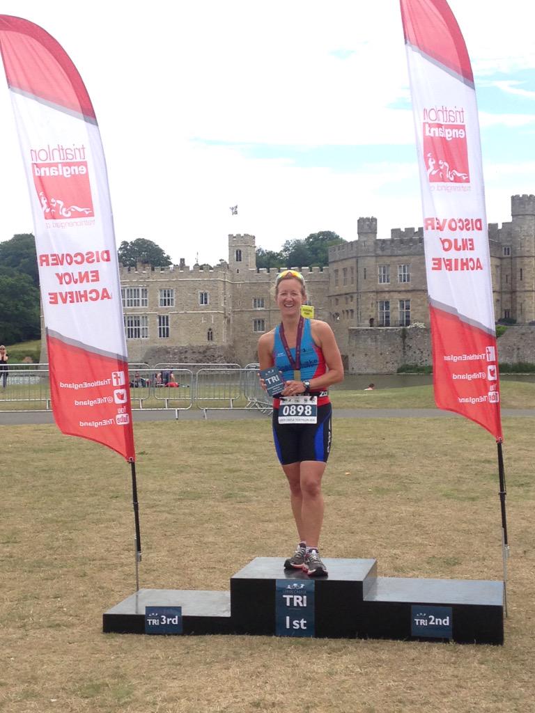 Active_Kent's tweet photo. Well done to Lucy, our Run Kent Activator, with her 1st place at @LeedsCastleTri today @OceanLakeTri @GetKentRunning http://t.co/ohzubA8FA7