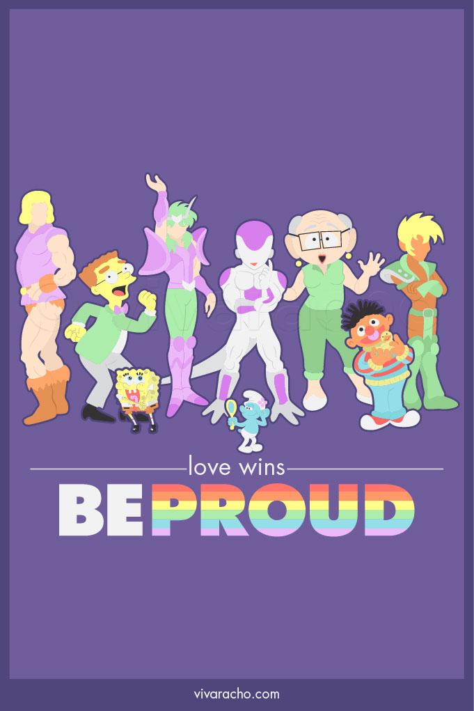 sanserifo's tweet photo. Happy Pride Illustration #LoveWins #DiadelOrgullo #StorytellingByDesign http://t.co/j4oN3FtPuo