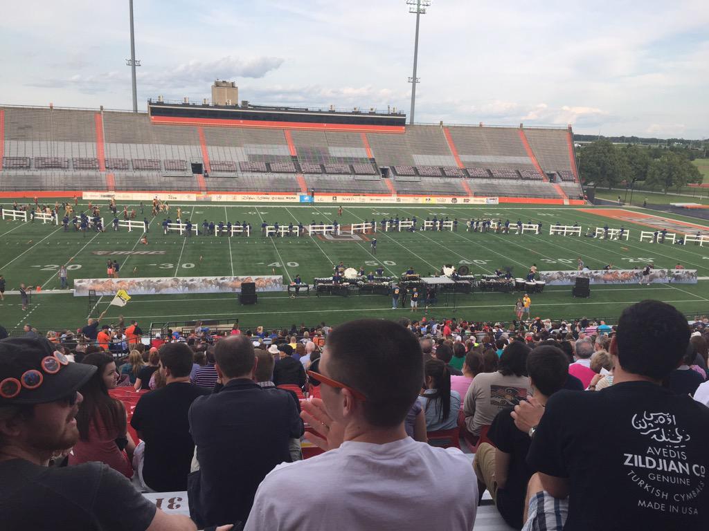FMBones's tweet photo. Squad Leader Sam Kohlhepp performing in the Doyt with @CasperTroopers at the BG @DCI showcase!!! http://t.co/72IGHML0vi