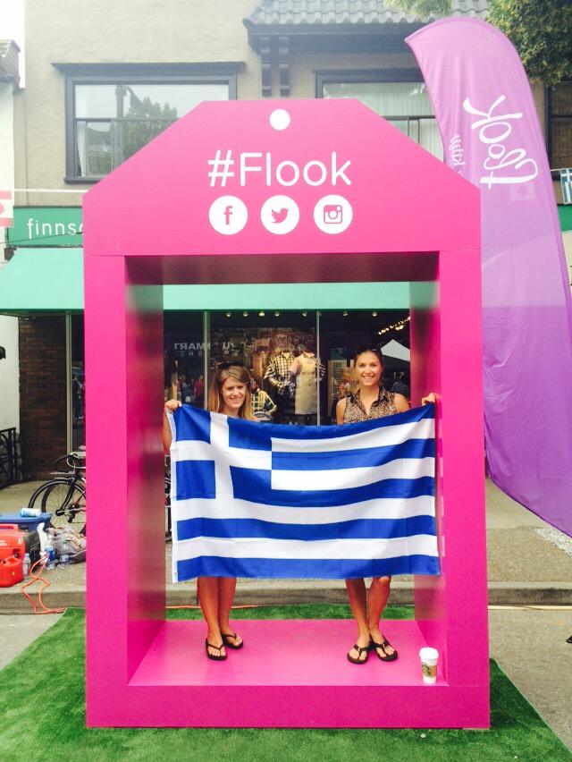 Have fun at #greek #day #vancouver #Flook