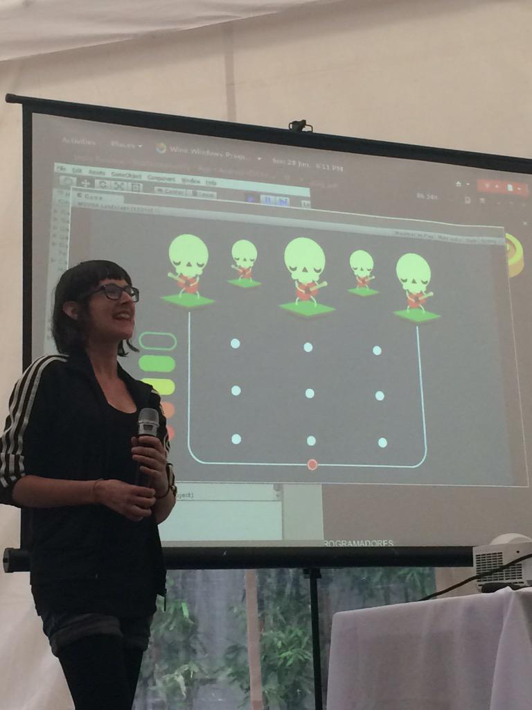AldoAguirreG's tweet photo. «Jamazing» multiplayer game where you need to match your competitors musical notes. #SWSmartGames http://t.co/1CYQ2hw0Xh