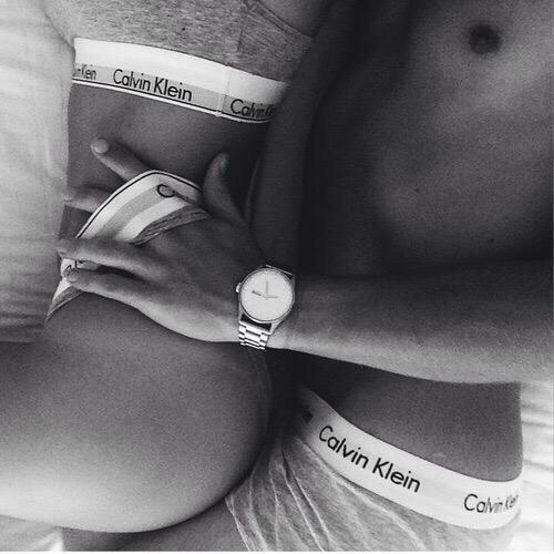couple goals on X: matching with bae 😍 #calvinklein