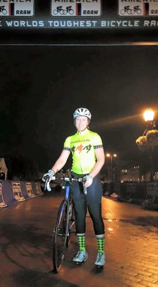ACSato's tweet photo. Congratulations @JoanDeitchman on completing RAAM for the third time and 28 hours faster than last year! You rock! http://t.co/fBH0WCiY5N