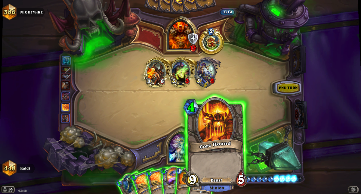 Kaldizerg's tweet photo. I think this has to be my Card of the day. #Corehound @challengestone http://t.co/bVCgDTmvhV